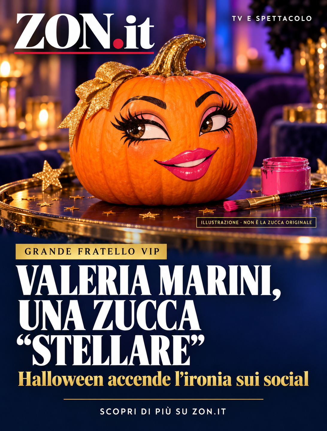 valeria marini decora una zucca di halloween al grande fratello vip e per i social le somiglia da Zon.it valeria marini decora una zucca di halloween al grande fratello vip e per i social le somiglia