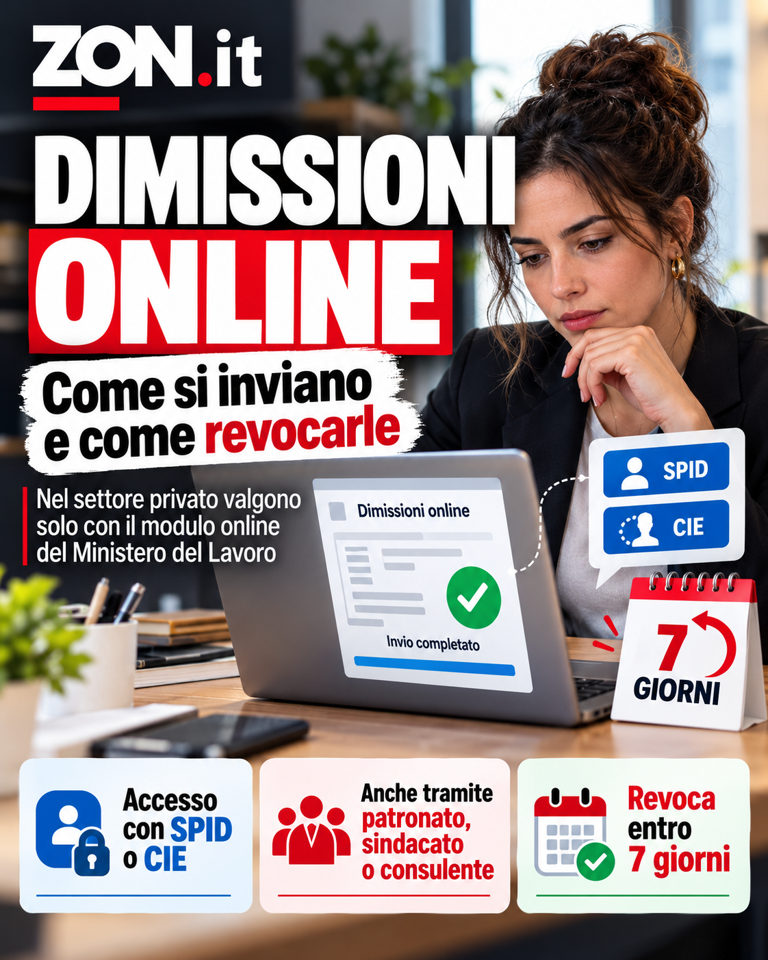 dimissioni online come darle dal sito del ministero passo passo da Zon.it dimissioni online come darle dal sito del ministero passo passo