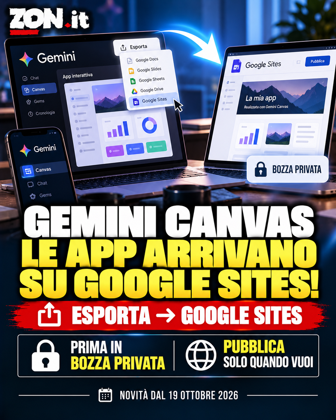 come pubblicare su google sites un8217app creata con gemini canvas la guida passo passo da Zon.it come pubblicare su google sites un8217app creata con gemini canvas la guida passo passo