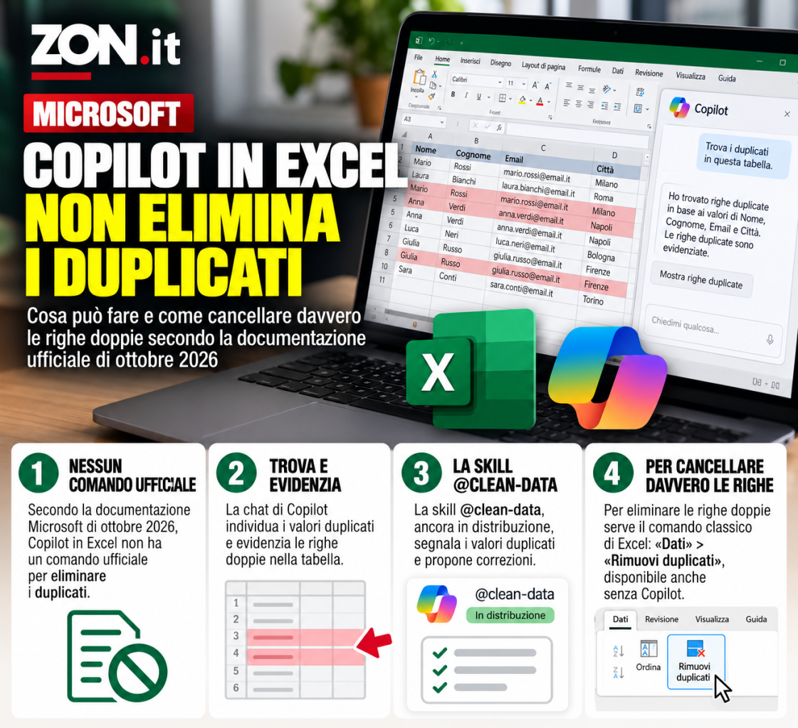 guida excel