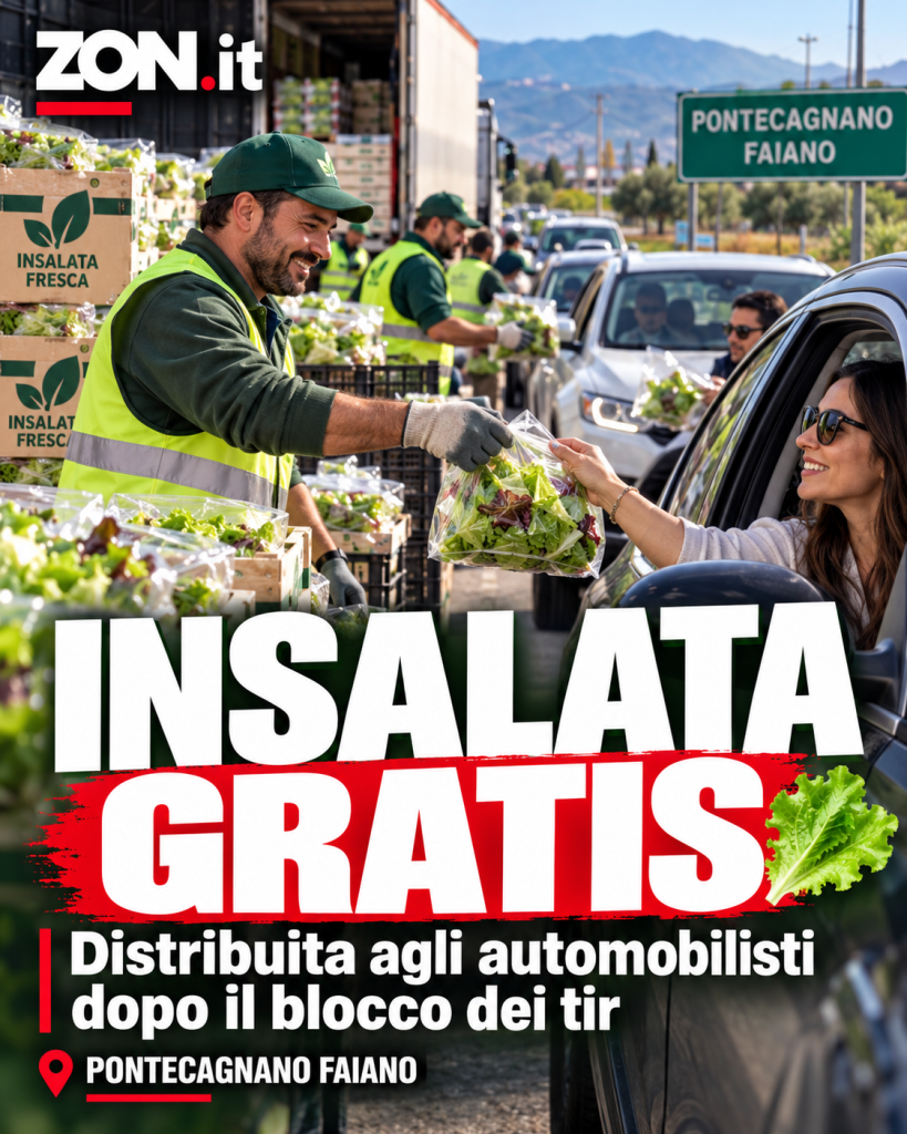 insalata regalata agli automobilisti l8217azienda altamura di pontecagnano faiano salva il carico bloccato dalla protesta da Zon.it insalata regalata agli automobilisti l8217azienda altamura di pontecagnano faiano salva il carico bloccato dalla protesta