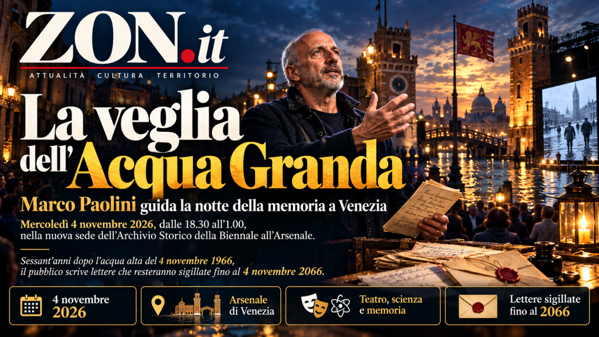 acqua granda marco paolini e la veglia all8217arsenale per i 60 anni dell8217acqua alta del 1966 da Zon.it acqua granda marco paolini e la veglia all8217arsenale per i 60 anni dell8217acqua alta del 1966