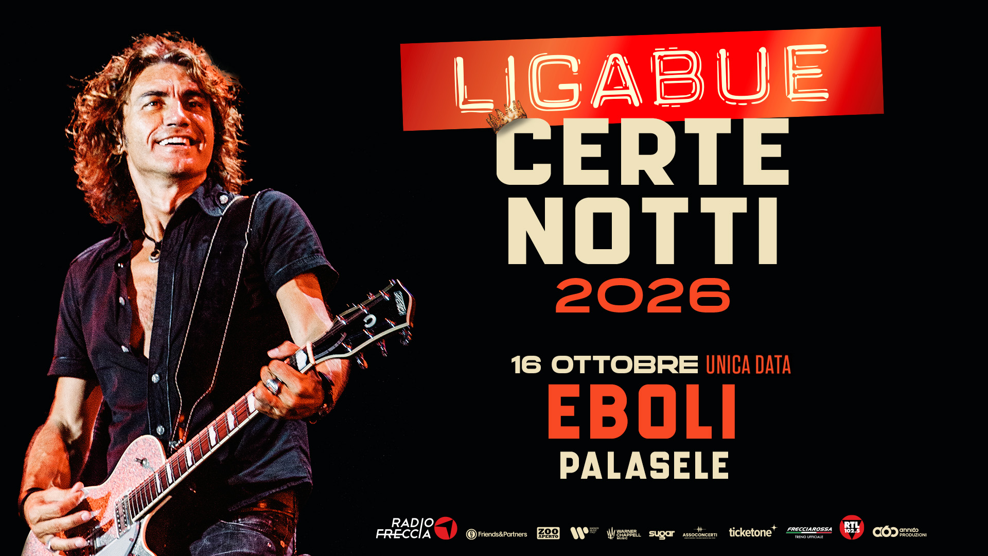 ligabue arriva domani sera al palasele di eboli da Zon.it ligabue arriva domani sera al palasele di eboli