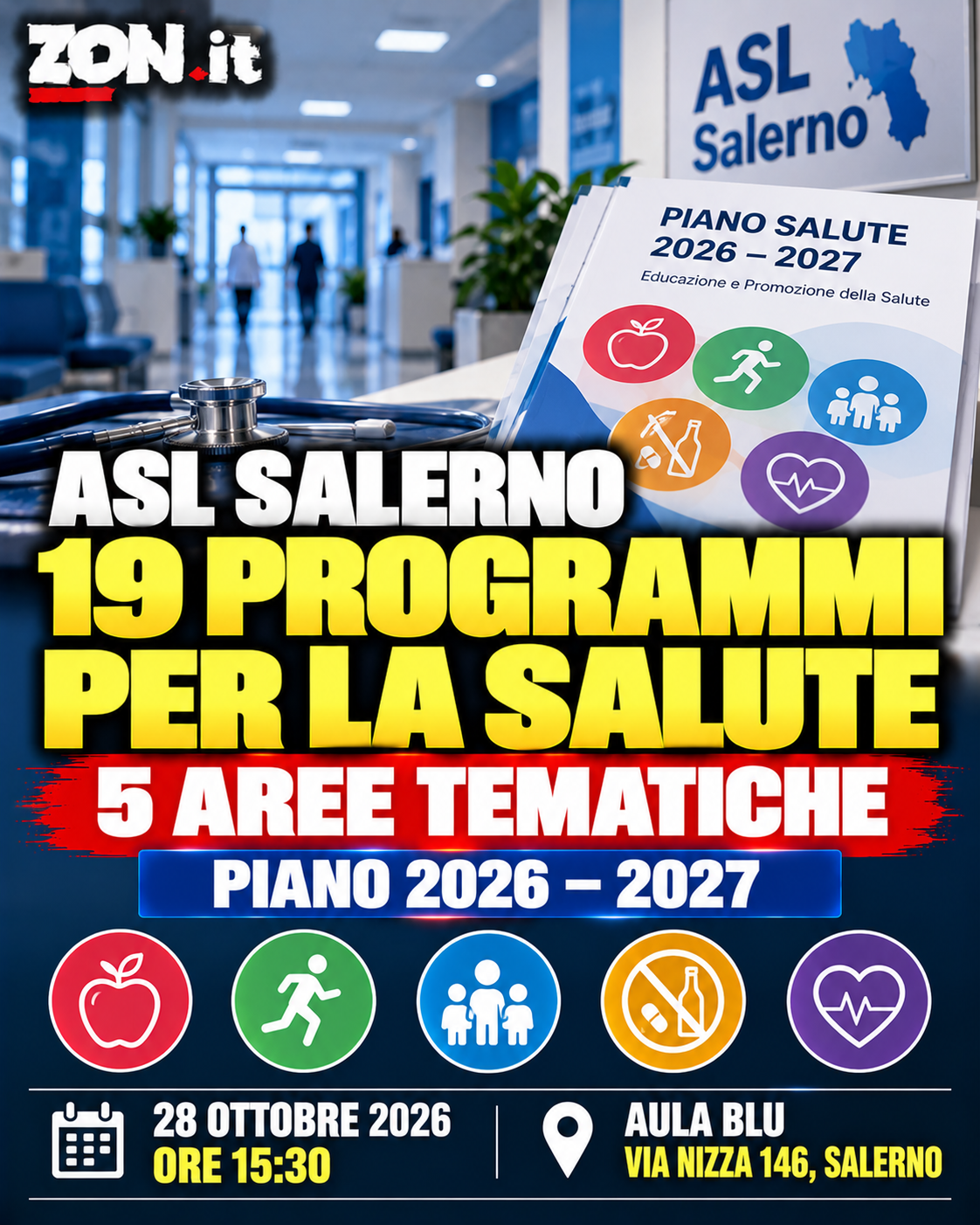 asl salerno presenta il piano di promozione della salute 2026 2027 cinque aree e diciannove programmi da Zon.it asl salerno presenta il piano di promozione della salute 2026 2027 cinque aree e diciannove programmi
