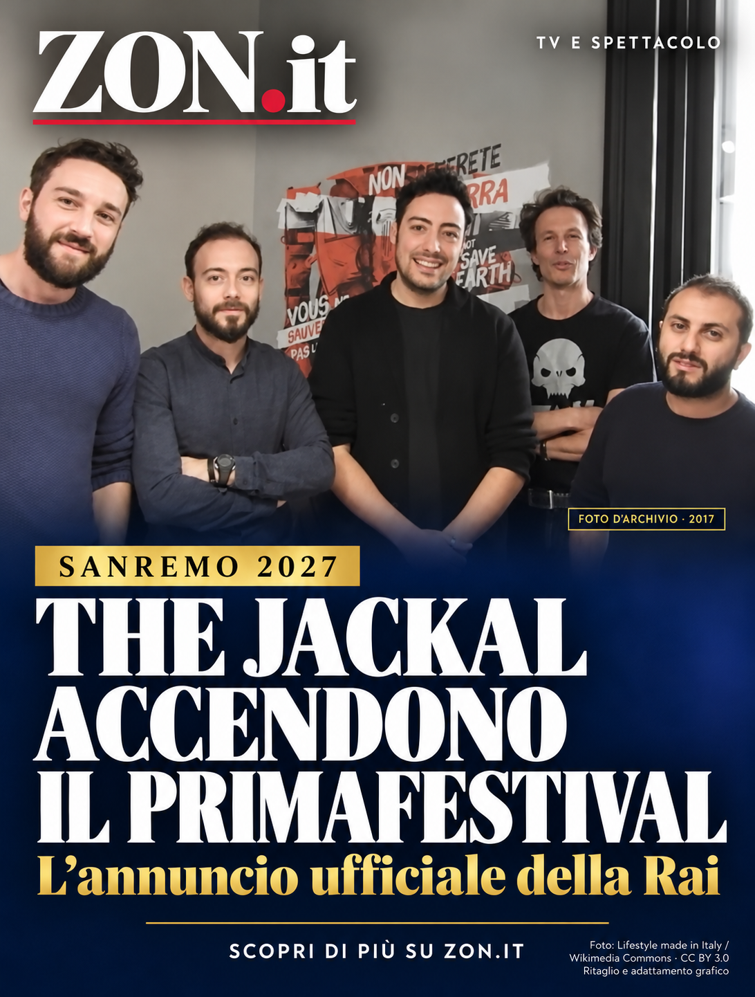 primafestival di sanremo 2027 i the jackal conducono la striscia di rai1 da Zon.it primafestival di sanremo 2027 i the jackal conducono la striscia di rai1