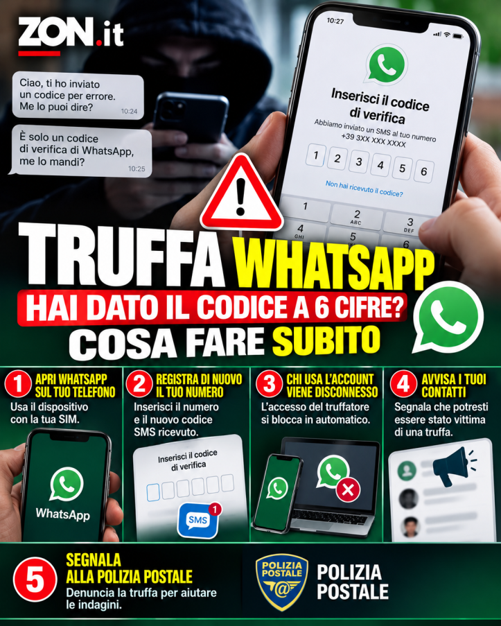 truffa whatsapp