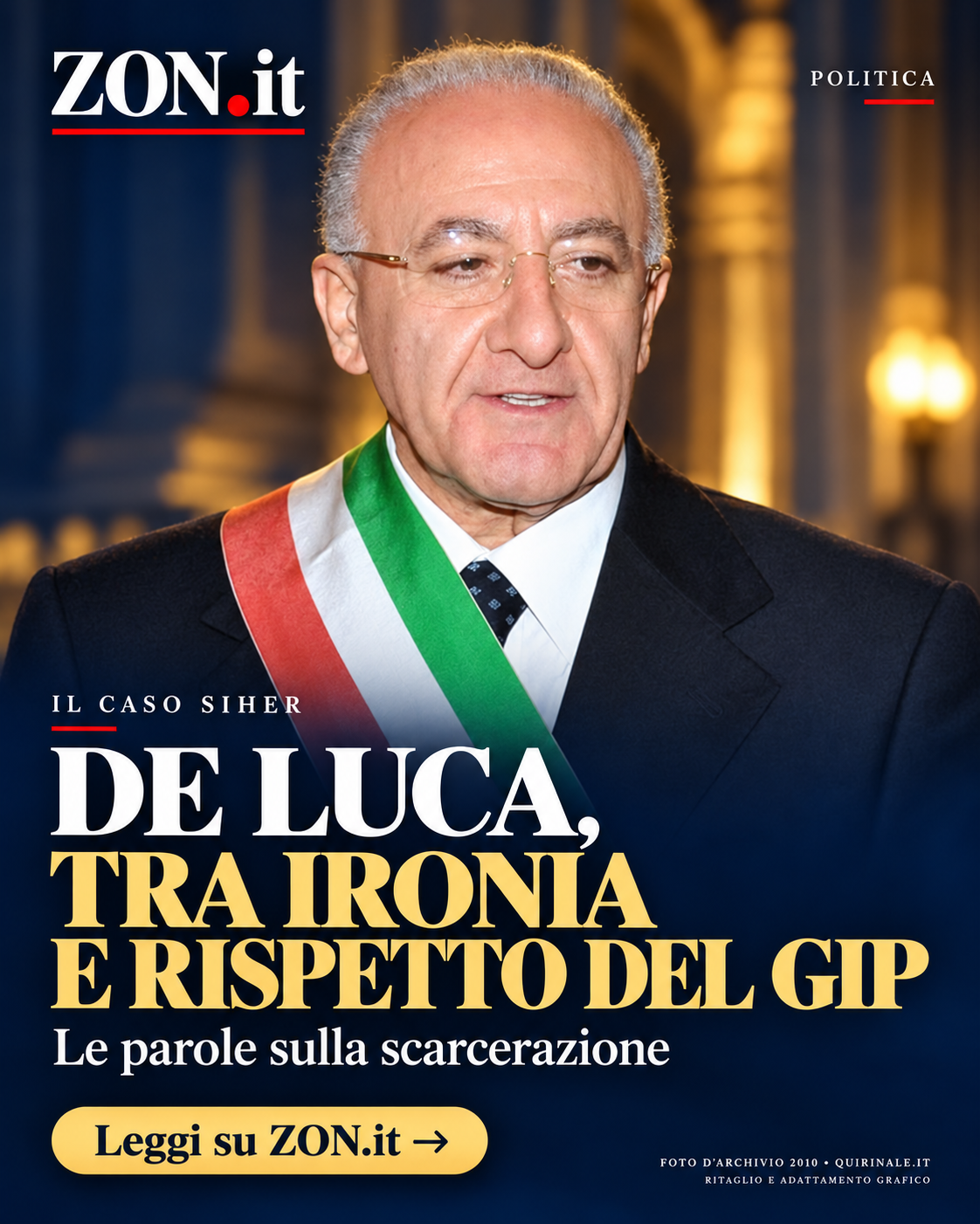 de luca e la scarcerazione di youssef siher dal video sarcastico all8217invito a rispettare il gip da Zon.it de luca e la scarcerazione di youssef siher dal video sarcastico all8217invito a rispettare il gip